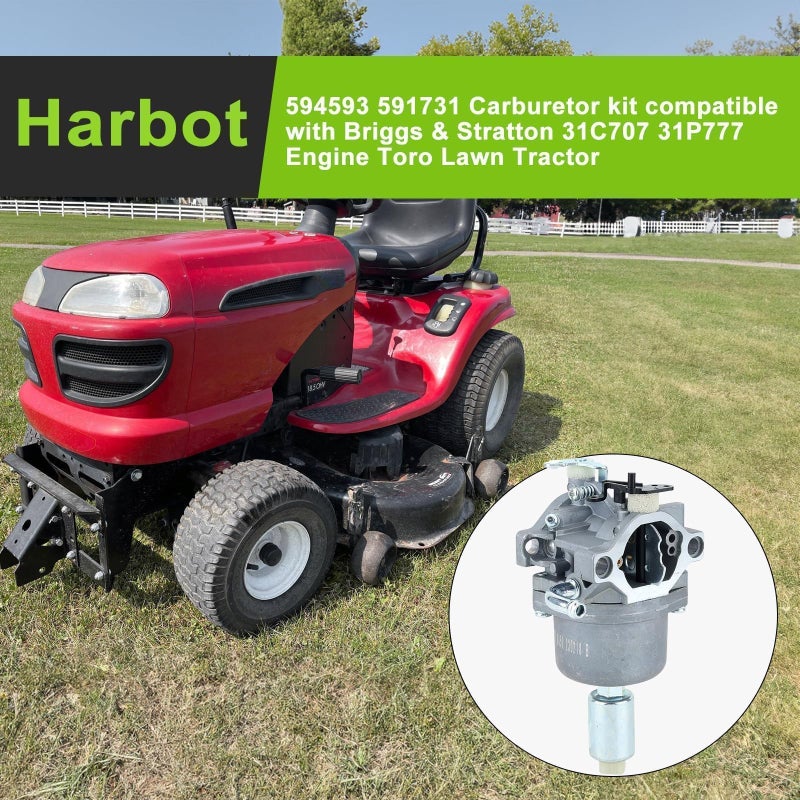Harbot كربوراتور هاربوت 594593 591731 لمحركات 31C707 31P777 590400 796109 796078 498811 31G777 31H777 31P707 31E777 31Q777 31N707 31M777 31F777 31L777 - Image 2